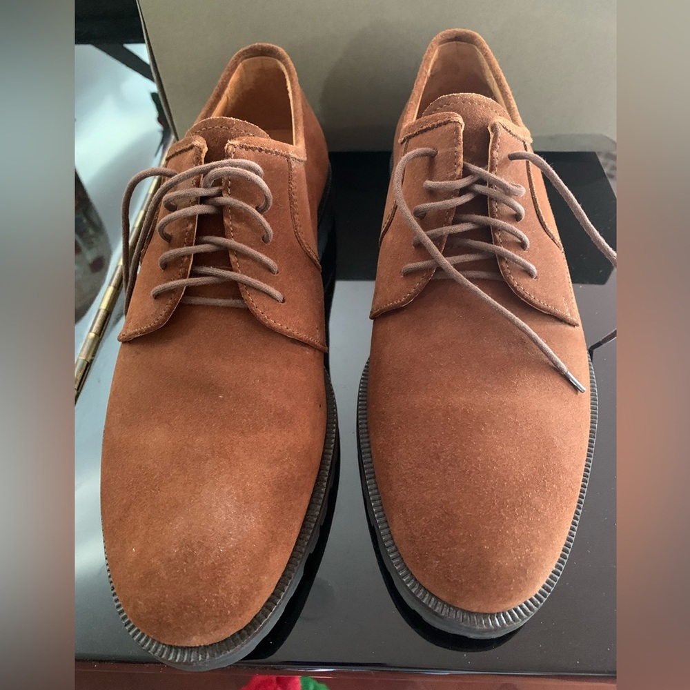 Cole Haan Men’s Suede Oxford Shoes